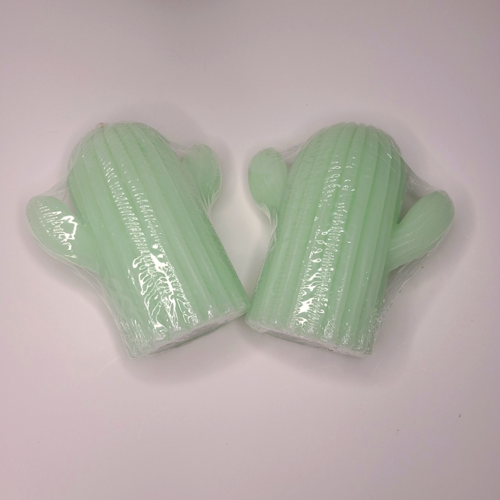 Catcus Candles 2 pieces